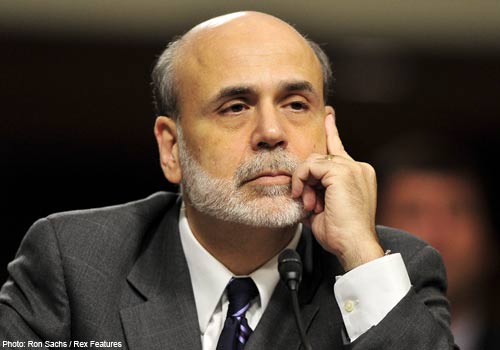 FTSE rises as Bernanke keeps his foot on the QE pedal
