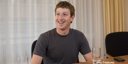Facebook status update: opening price hits $43