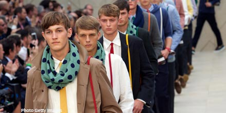 Burberry in fashion as global growth outlook lifts FTSE