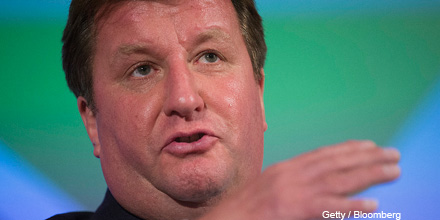 RSA plunges as boss quits on third profits warning