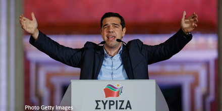 FTSE dips as Syriza triumphs in Greek election