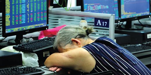 China turmoil wipes out 2015 market gains in just five days