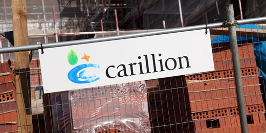 FTSE rises but Carillion plummets on profit warning