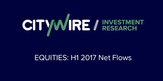 The equity sectors seeing the biggest H1 2017 inflows